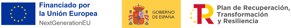 Financiado por la UE. Gobierno de España. Plan de Recuperación, Transformación y Resiliencia.